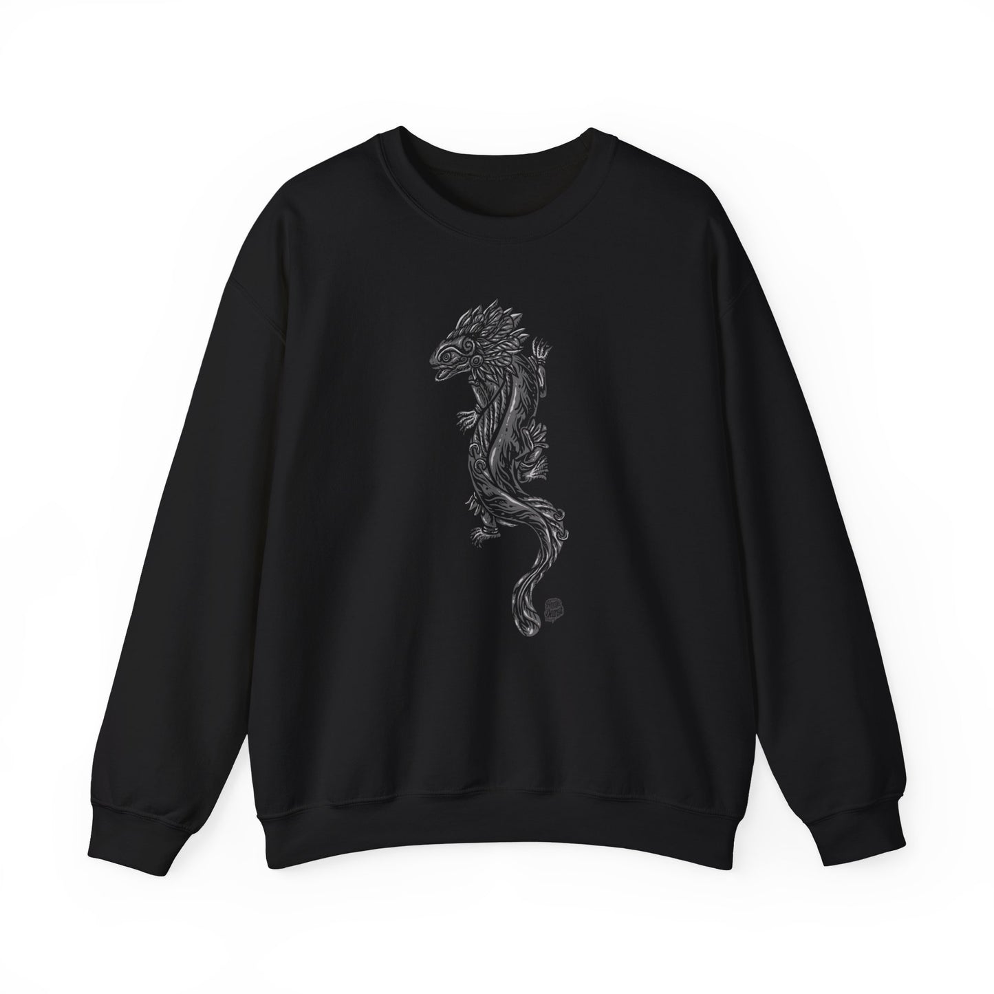 Axolotl Stoner Doom Metal Graphic Sweatshirt