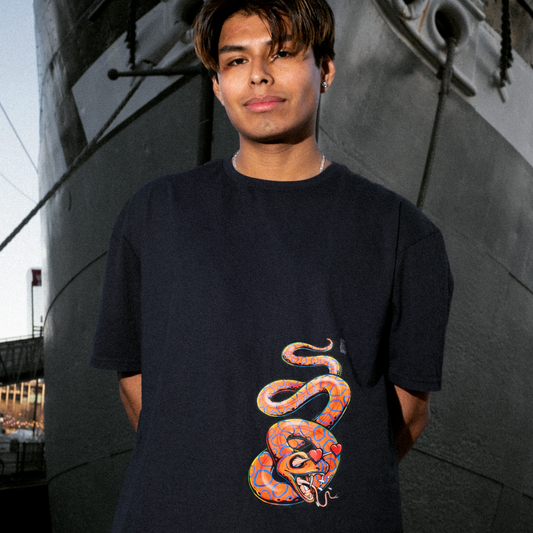 Brazilian Rainbow Boa Graphic Tee