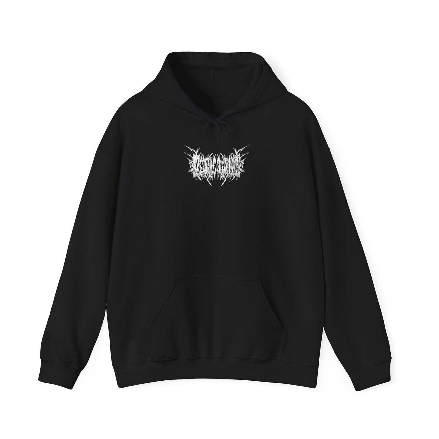 Iriomote Cat Death Metal Graphic Pullover Hoodie