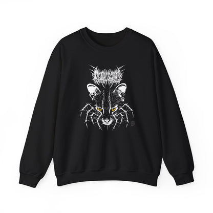 Iriomote Cat Death Metal Graphic Sweatshirt