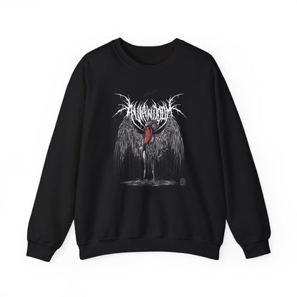 Shoebill Death Metal Graphic Sweatshirt