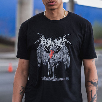 Shoebill Death Metal Graphic Tee